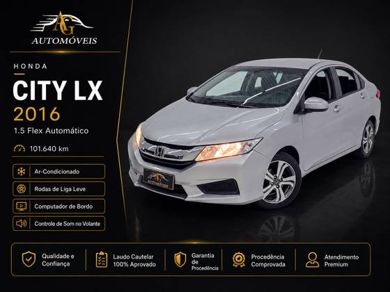 HONDA CITY 1.5 LX 16V FLEX 4P AUTOMÁTICO HONDA CITY 1.5 LX 16V FLEX 4P AUTOMÁTICO